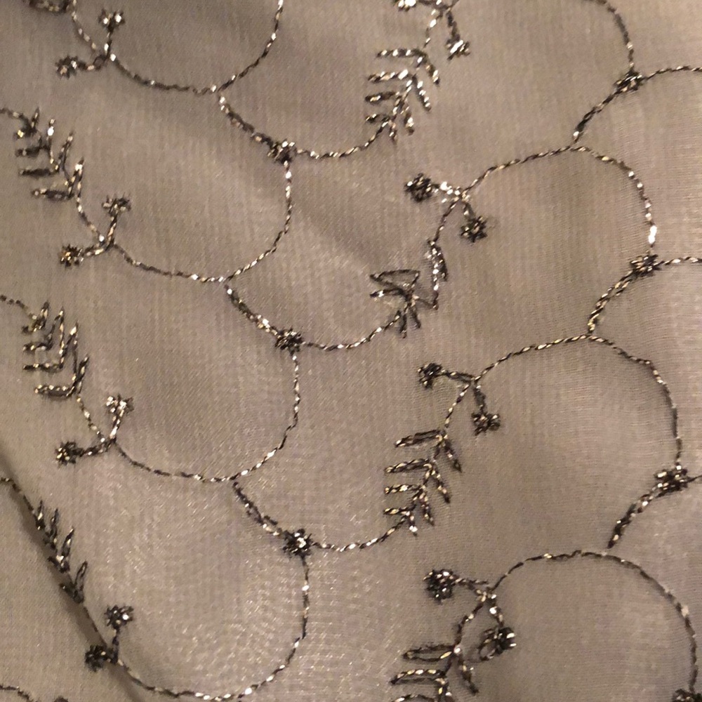 Silver Blue Saree - Picture 3 of 7
